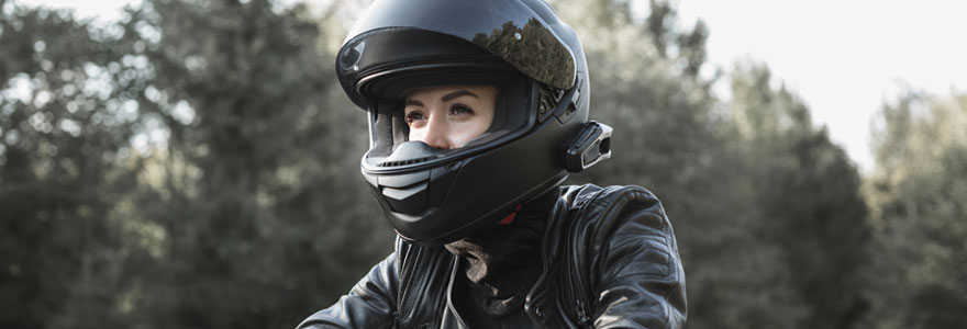 Casques de qualité pour motos